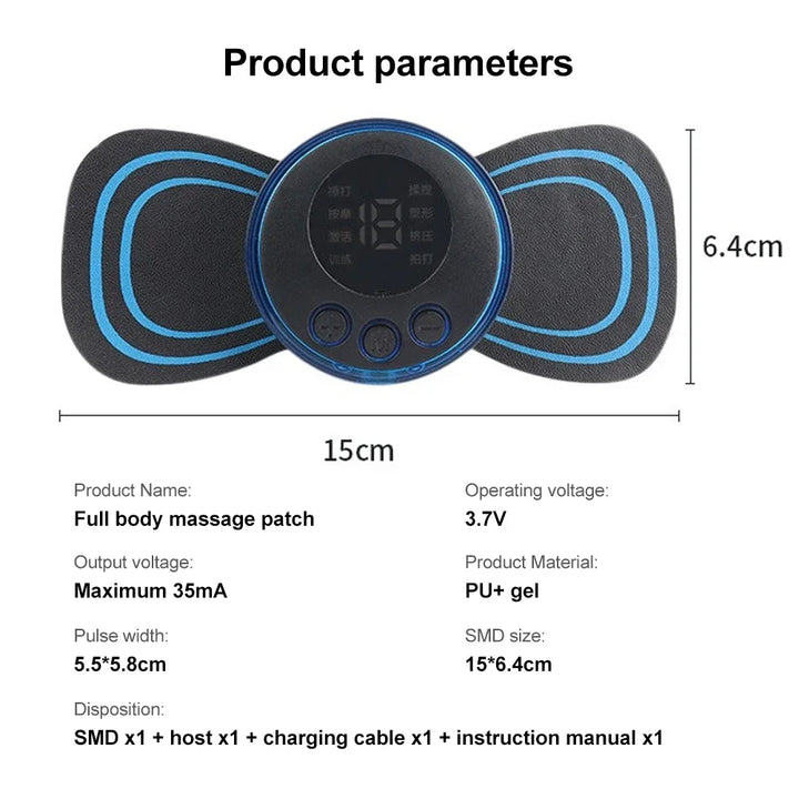 EMS Neck Massager Mini Cervical Back