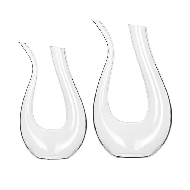 Crystal U-shaped Wine Decanter